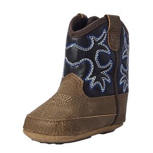 Ariat Lil' Stompers Western Baby Boots in Tombstone - Size Infant 4